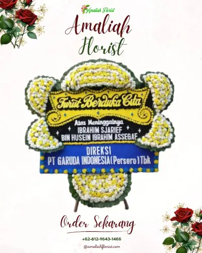 Papan Bunga Duka di Bandung Kidul